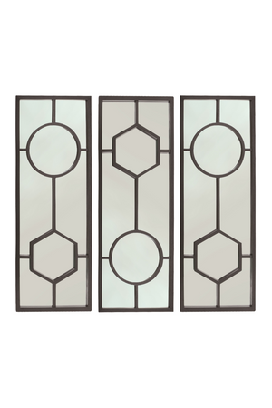 Geometrical Oak Framed Mirror | Liang & Eimil Sloan | OROA.com