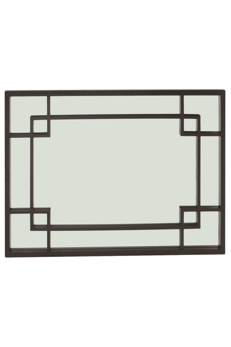 Rectangular Black Wood Mirror | Liang & Eimil Rochester | Oroa.com