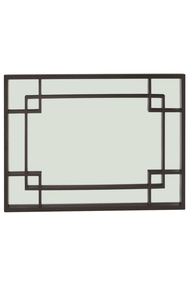 Rectangular Black Wood Mirror | Liang & Eimil Rochester | Oroa.com