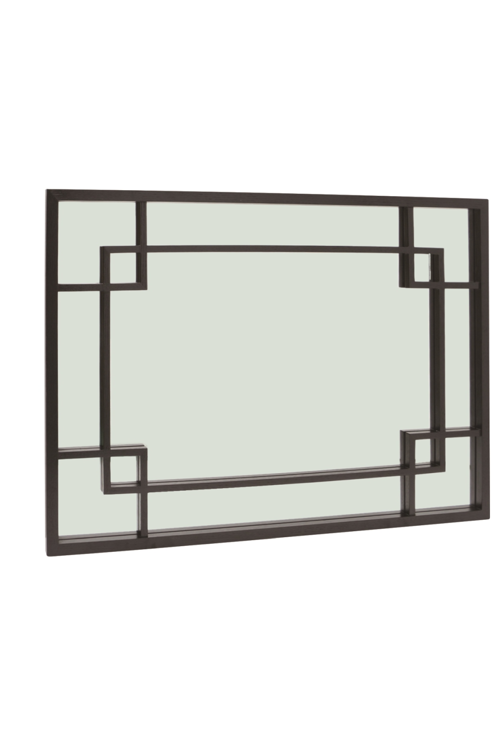 Rectangular Black Wood Mirror | Liang & Eimil Rochester | Oroa.com