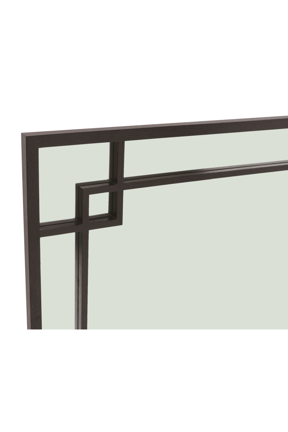 Rectangular Black Wood Mirror | Liang & Eimil Rochester | Oroa.com