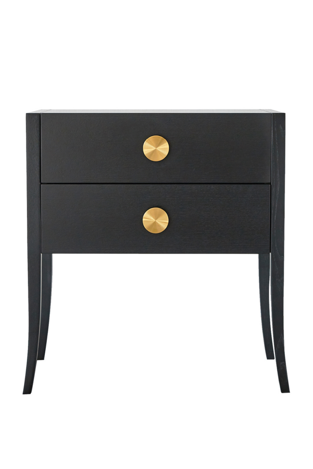 Black Rectangular Bedside Table | Liang & Eimil Orly | OROA