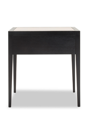 Beige Leather Bedside Table | Liang & Eimil Liza | OROA.com