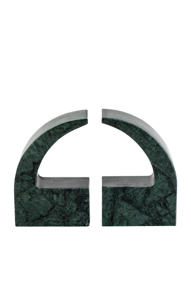 Green Marble Bookend | Liang & Eimil Calon II | Oroa.com