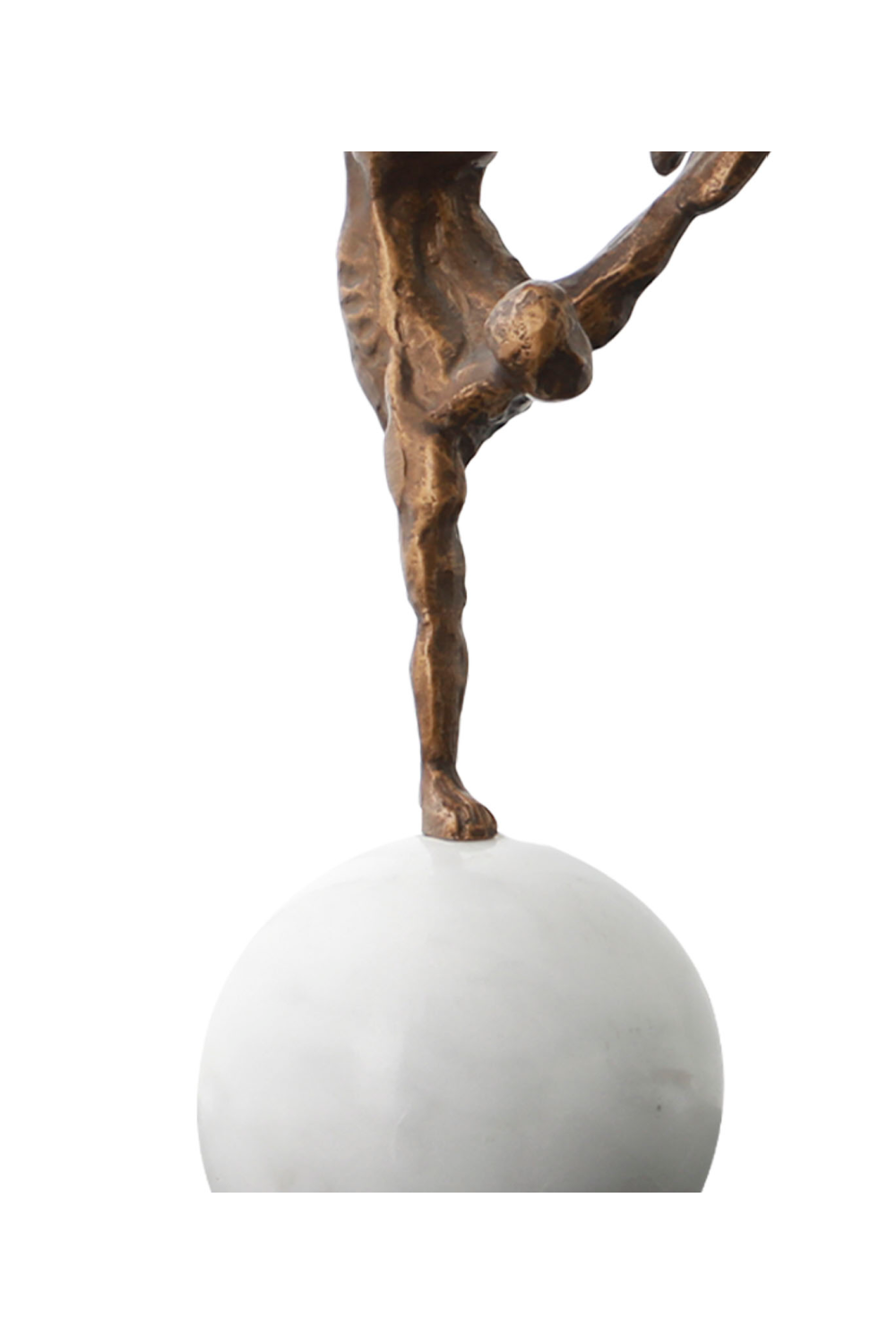 Bronze Handstanding Man Sculpture | Liang & Eimil Athletic | OROA.com