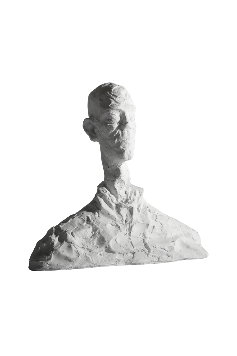 White Cement Man Head Sculpture | Liang & Eimil Barton | OROA.com