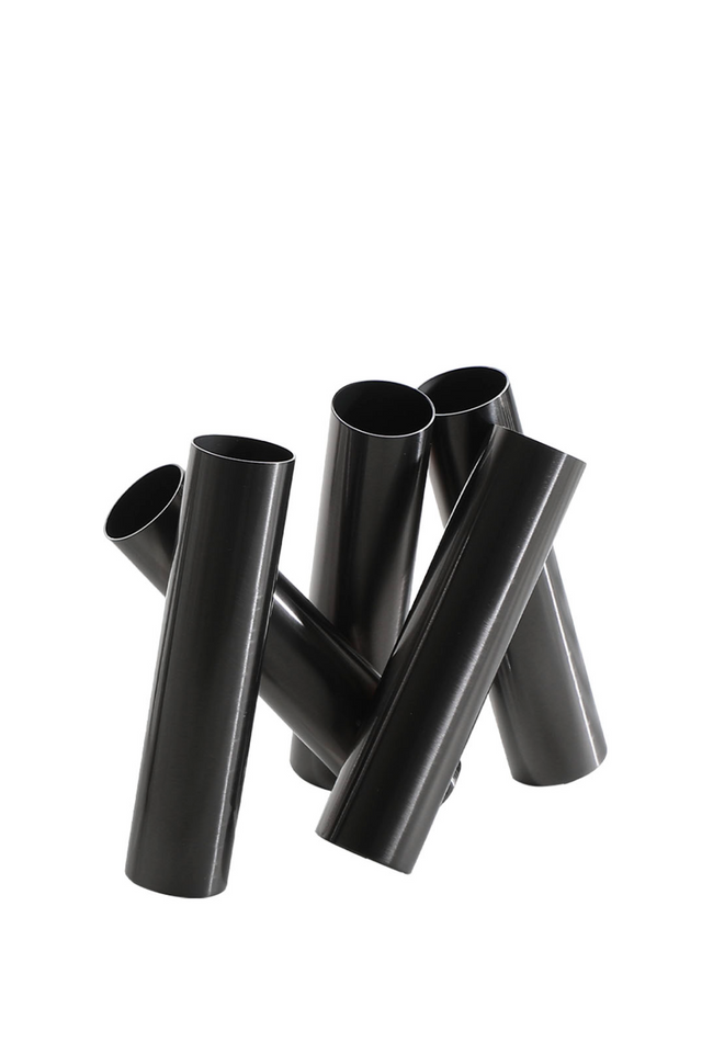 Black Pipe Sculptural Vase (S) | Liang & Eimil Rex | OROA.com