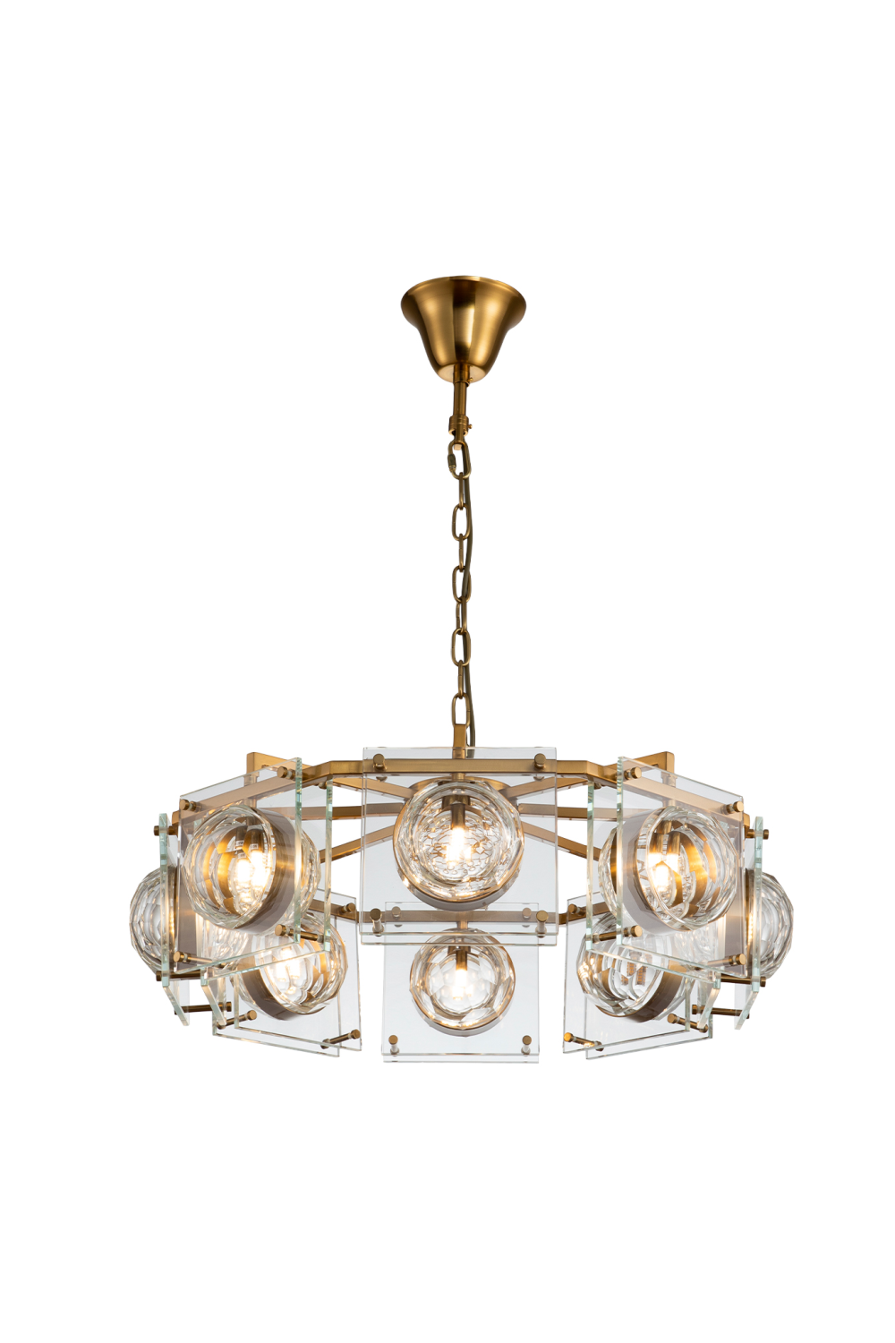 Gold Contemporary Pendant Lamp | Liang & Eimil Alchemy | OROA.com