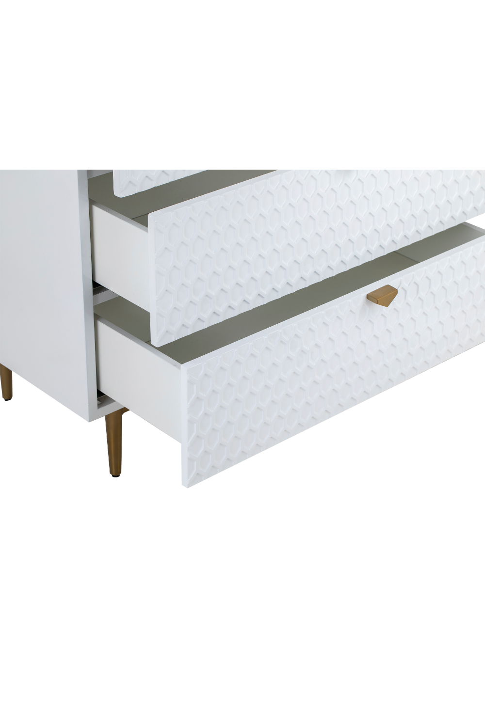 White 3-Drawer Chest | Liang & Eimil Bolero | Oroa.com