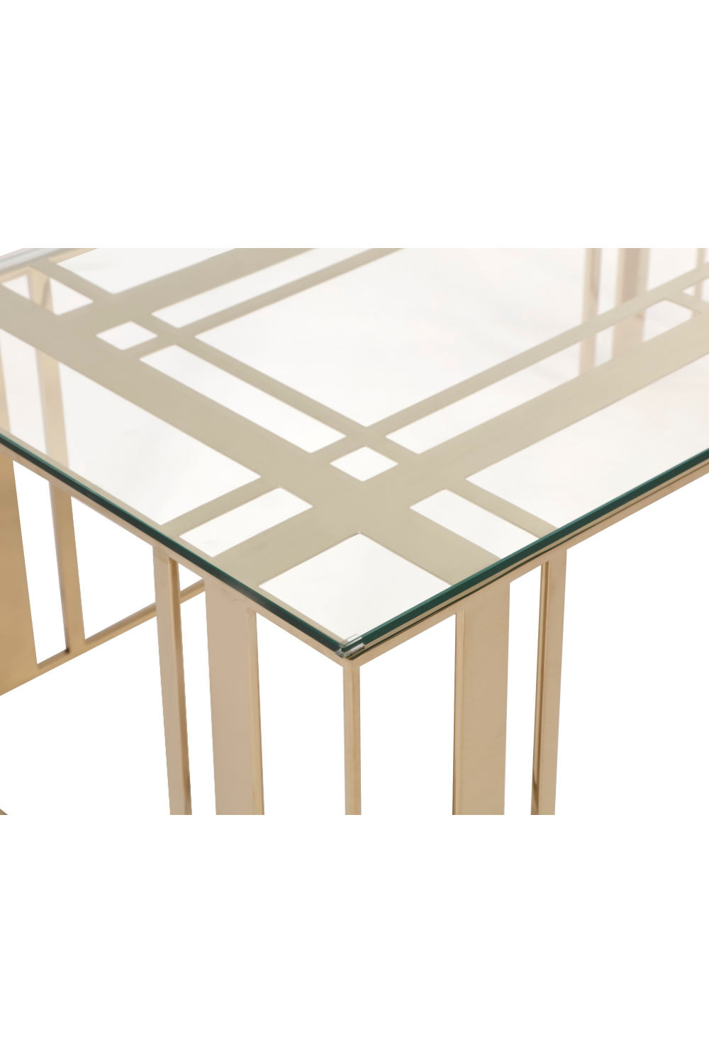 Brass Rectangular Coffee Table | Liang & Eimil Lafayette | OROA