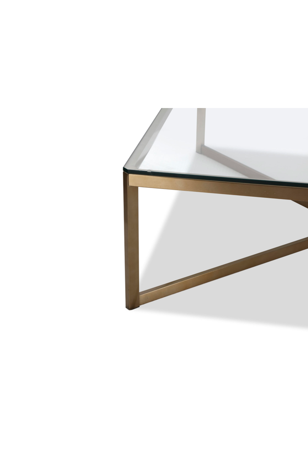 Brass Square Coffee Table | Liang & Eimil Musso | Oroa