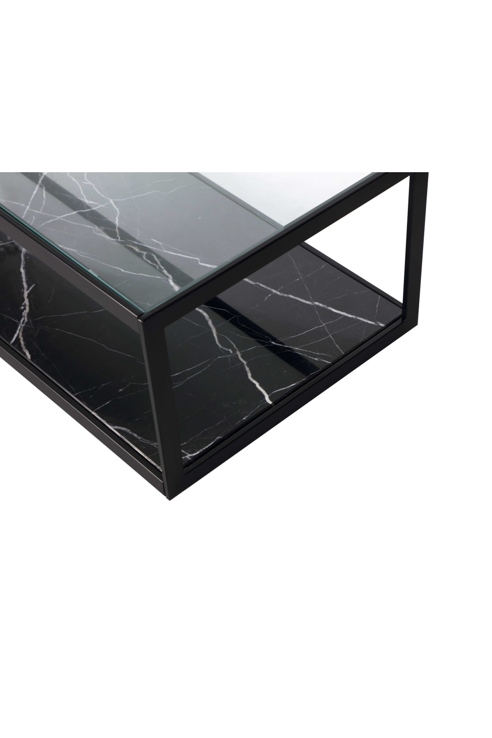 Rectangular Black Marble Coffee Table | Liang & Eimil Tamon | Oroa.com