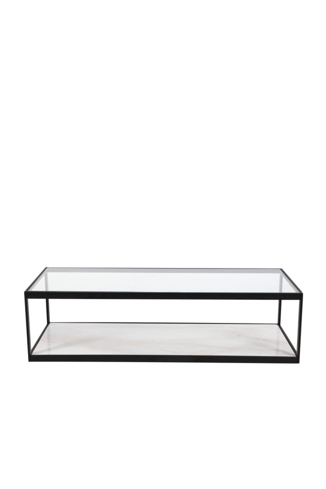 Rectangular White Marble Coffee Table | Liang & Eimil | OROA