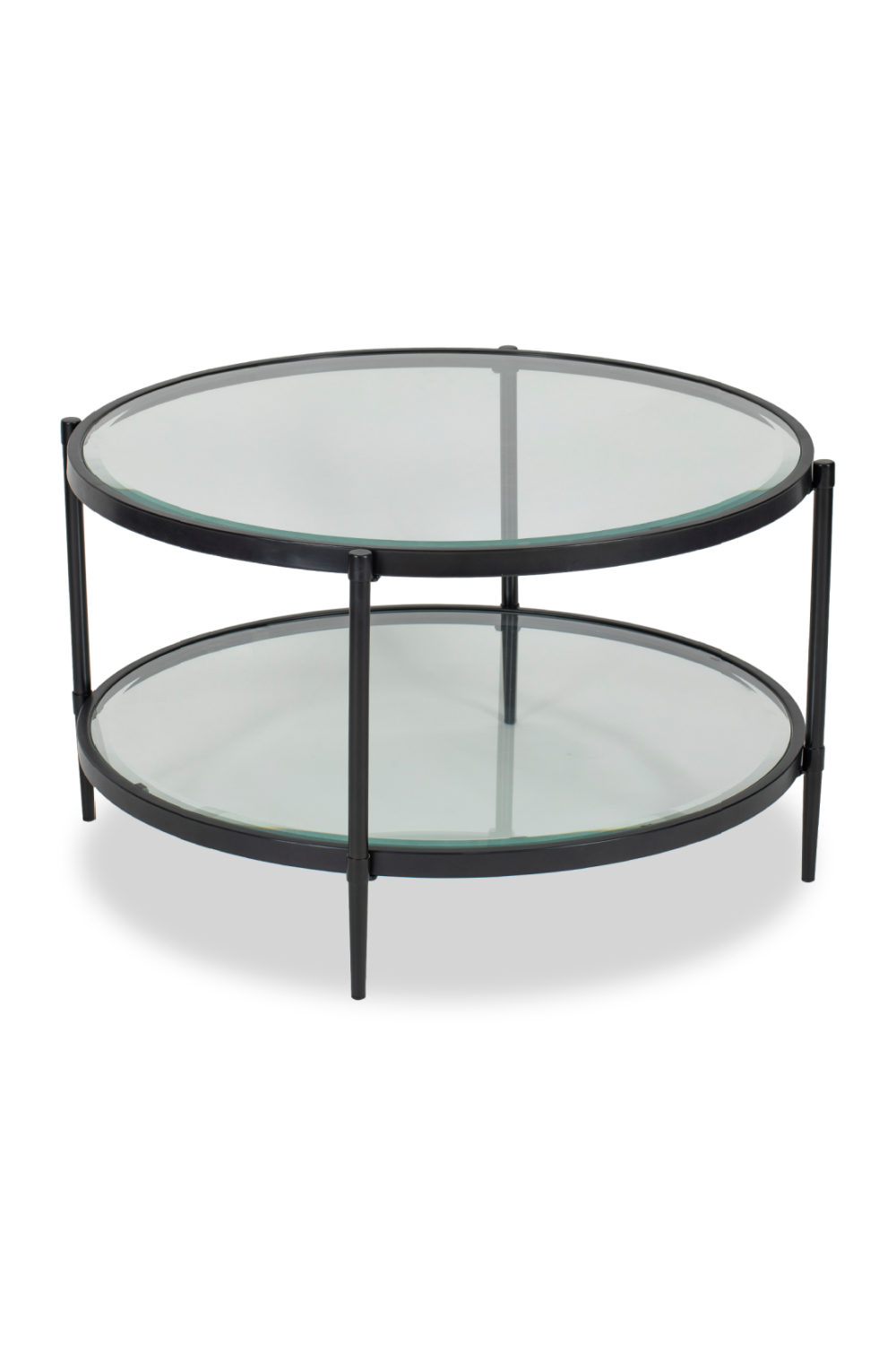 Industrial Brown Round Coffee Table | Liang & Eimil Adlon | OROA