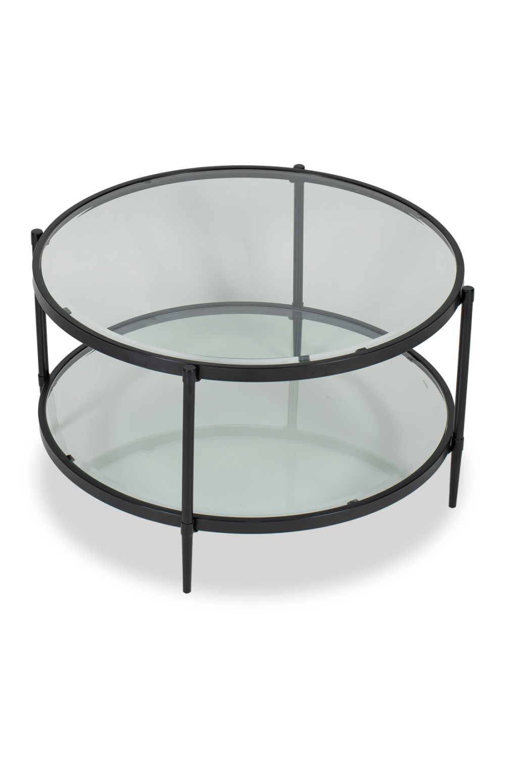 Industrial Brown Round Coffee Table | Liang & Eimil Adlon | OROA