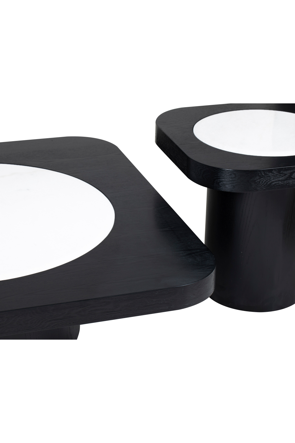 Black Ash Pedestal Coffee Table | Liang & Eimil Mythos | OROA