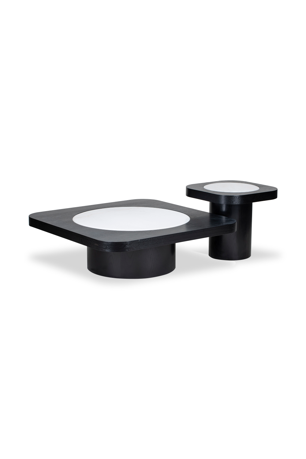 Black Ash Pedestal Coffee Table | Liang & Eimil Mythos | OROA