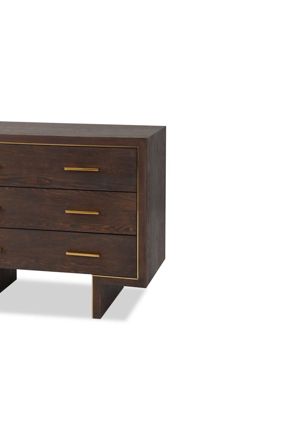 Dark Brown Rectangular Chest | Liang & Eimil Tigur | Oroa.com