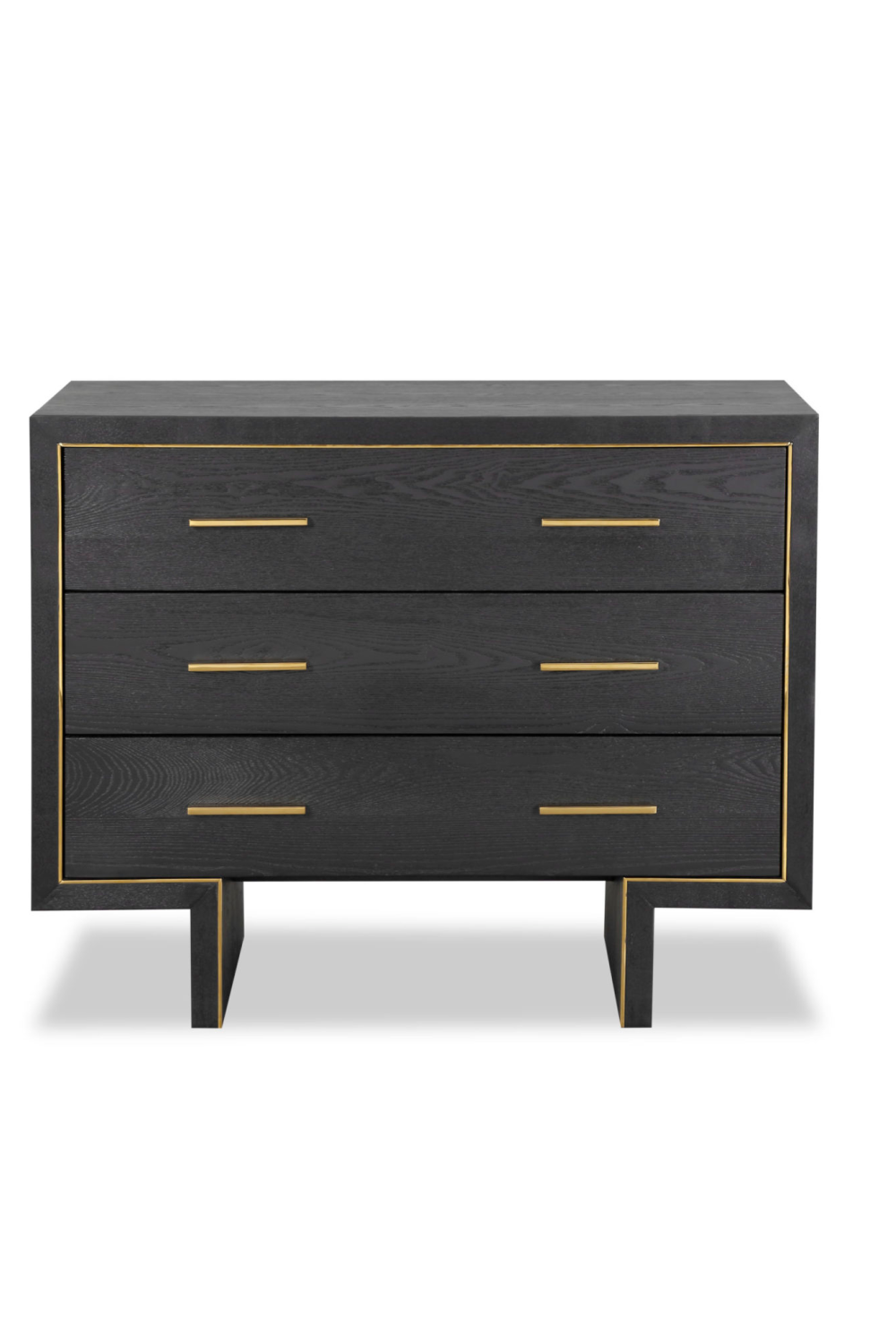 Black Ash 3-Drawer Chest | Liang & Eimil Tigur | Oroa.com