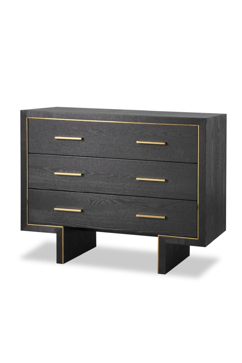 Black Ash 3-Drawer Chest | Liang & Eimil Tigur | Oroa.com