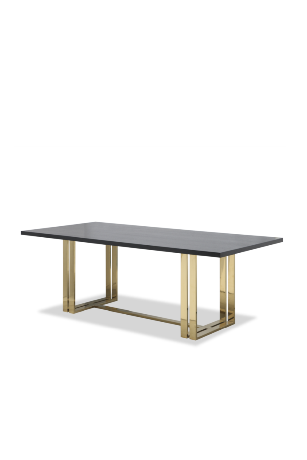 Black Rectangular Ash Dining Table | Liang & Eimil Lennox | OROA