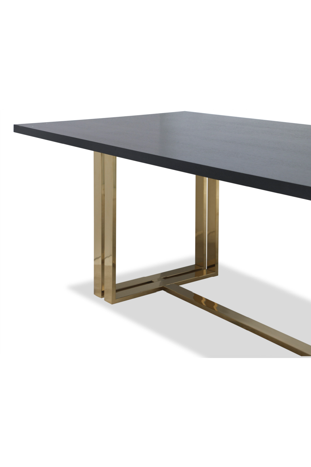 Black Rectangular Ash Dining Table | Liang & Eimil Lennox | OROA