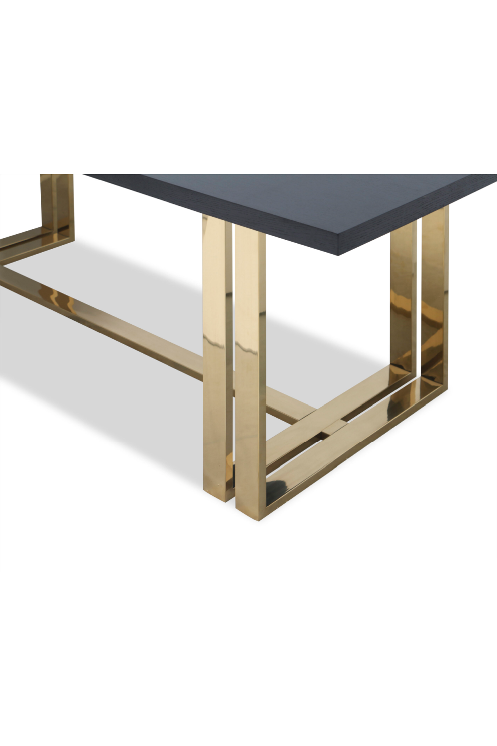 Black Rectangular Ash Dining Table | Liang & Eimil Lennox | OROA