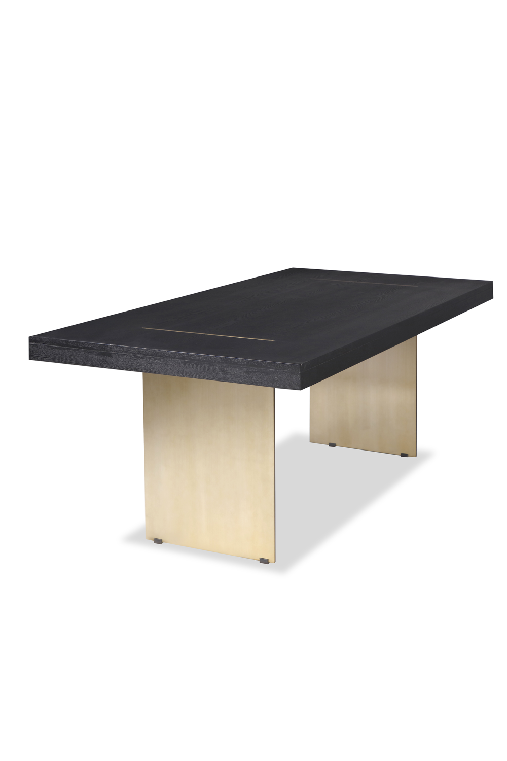 Ash Wood Brass Dining Table | Liang & Eimil Unma | Eichholtz Retailer