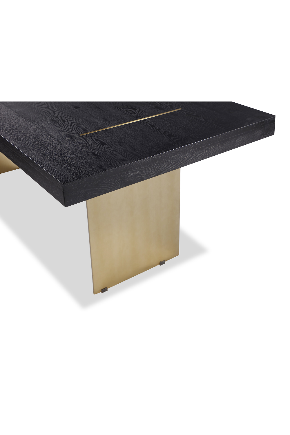 Ash Wood Brass Dining Table | Liang & Eimil Unma | Eichholtz Retailer