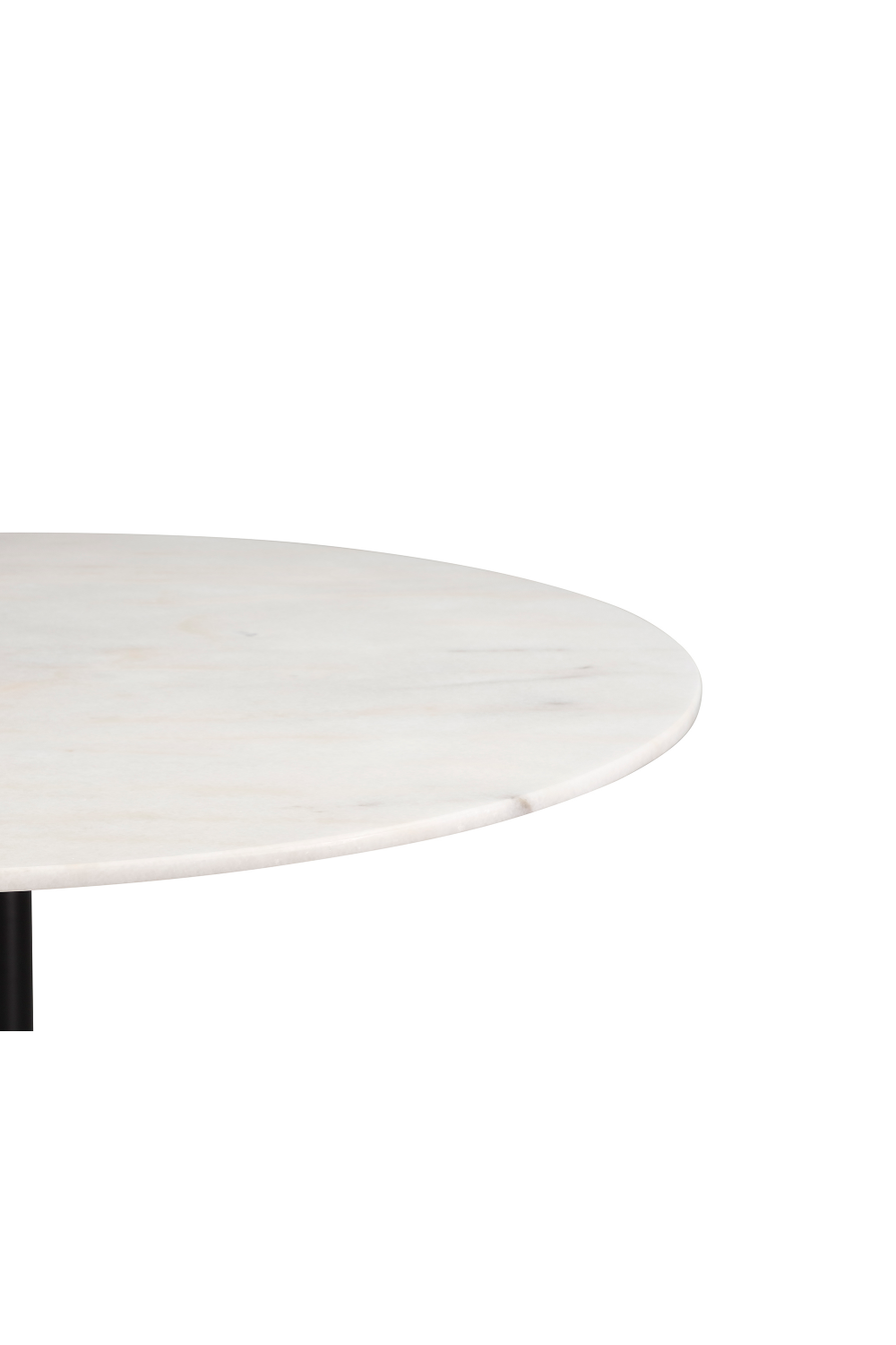 Black Round Pedestal Dining Table | Liang & Eimil Telma | Oroa.com