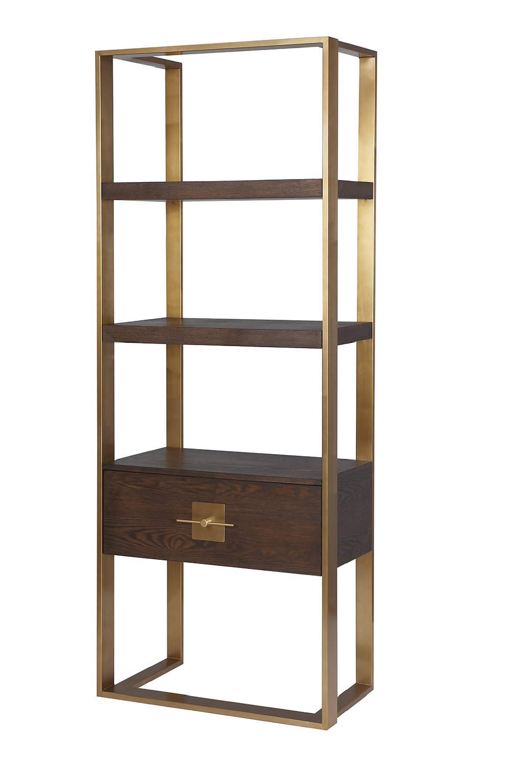 Brass Framed Shelving Unit | Liang & Eimil Ophir | Oroa.com