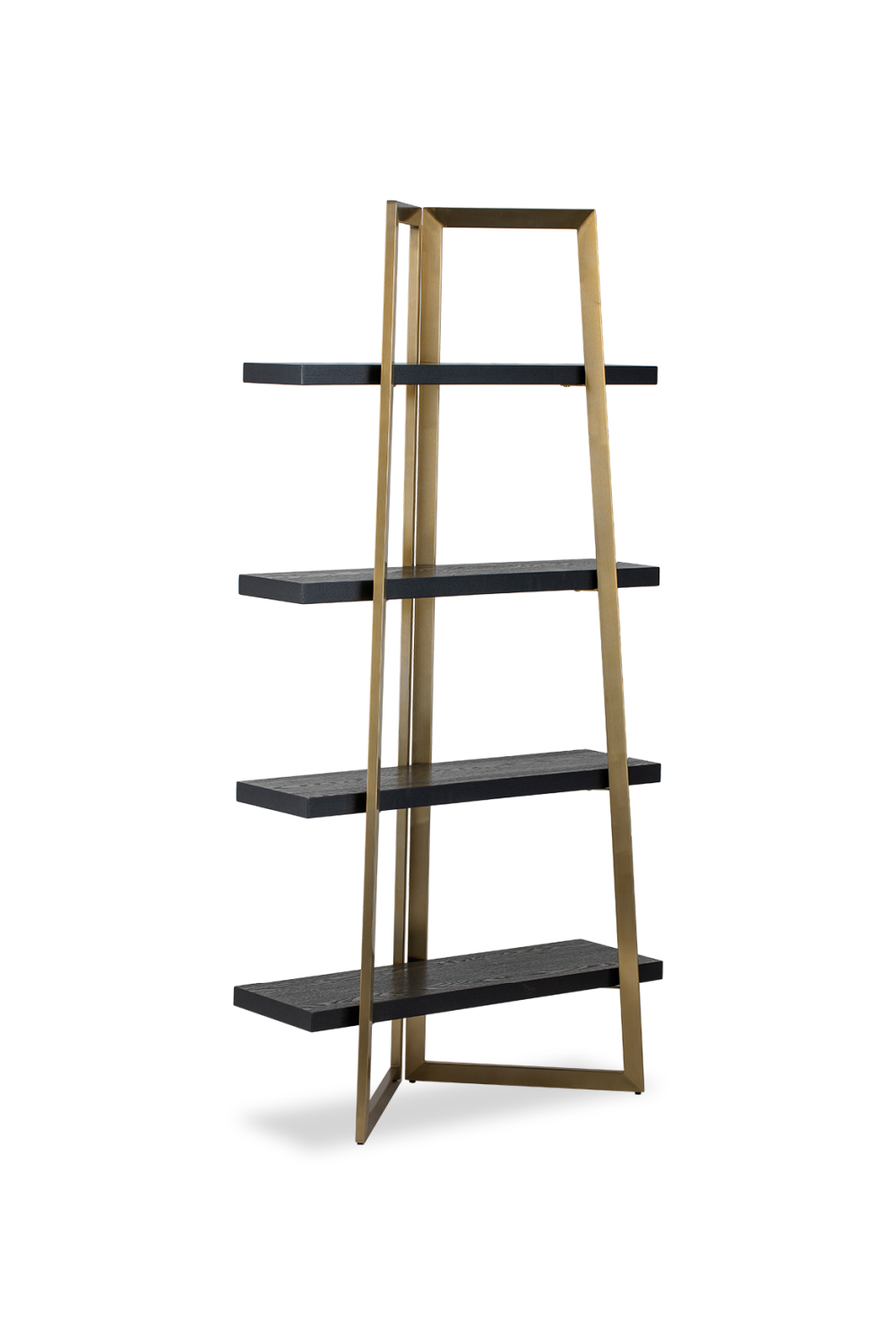Black 4-Shelf Wooden Bookcase | Liang & Eimil Andaz | Oroa.com
