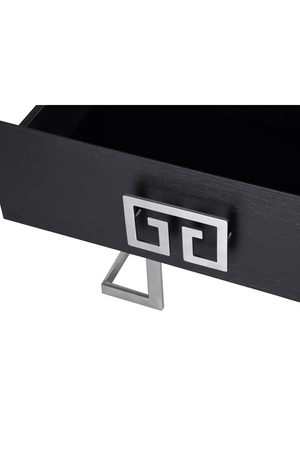 Rectangular Silver Bedside Table | Liang & Eimil Nobbu | Oroa.com