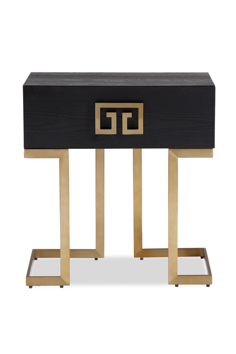 Rectangular Brass Bedside Table | Liang & Eimil Nobbu | Oroa.com