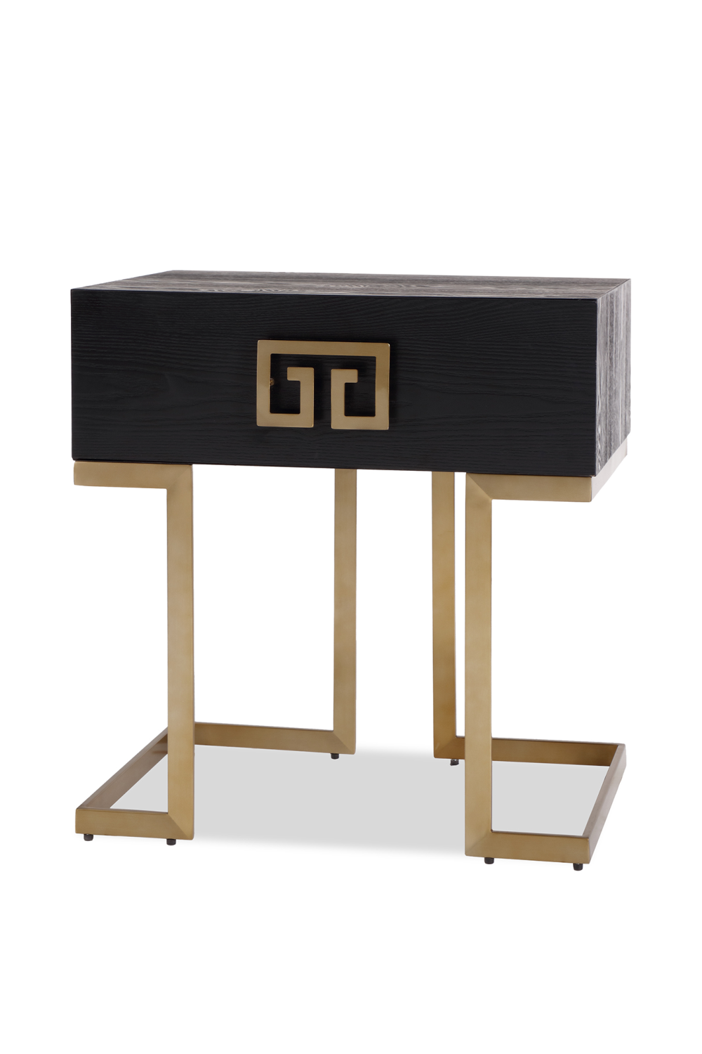 Rectangular Brass Bedside Table | Liang & Eimil Nobbu | Oroa.com
