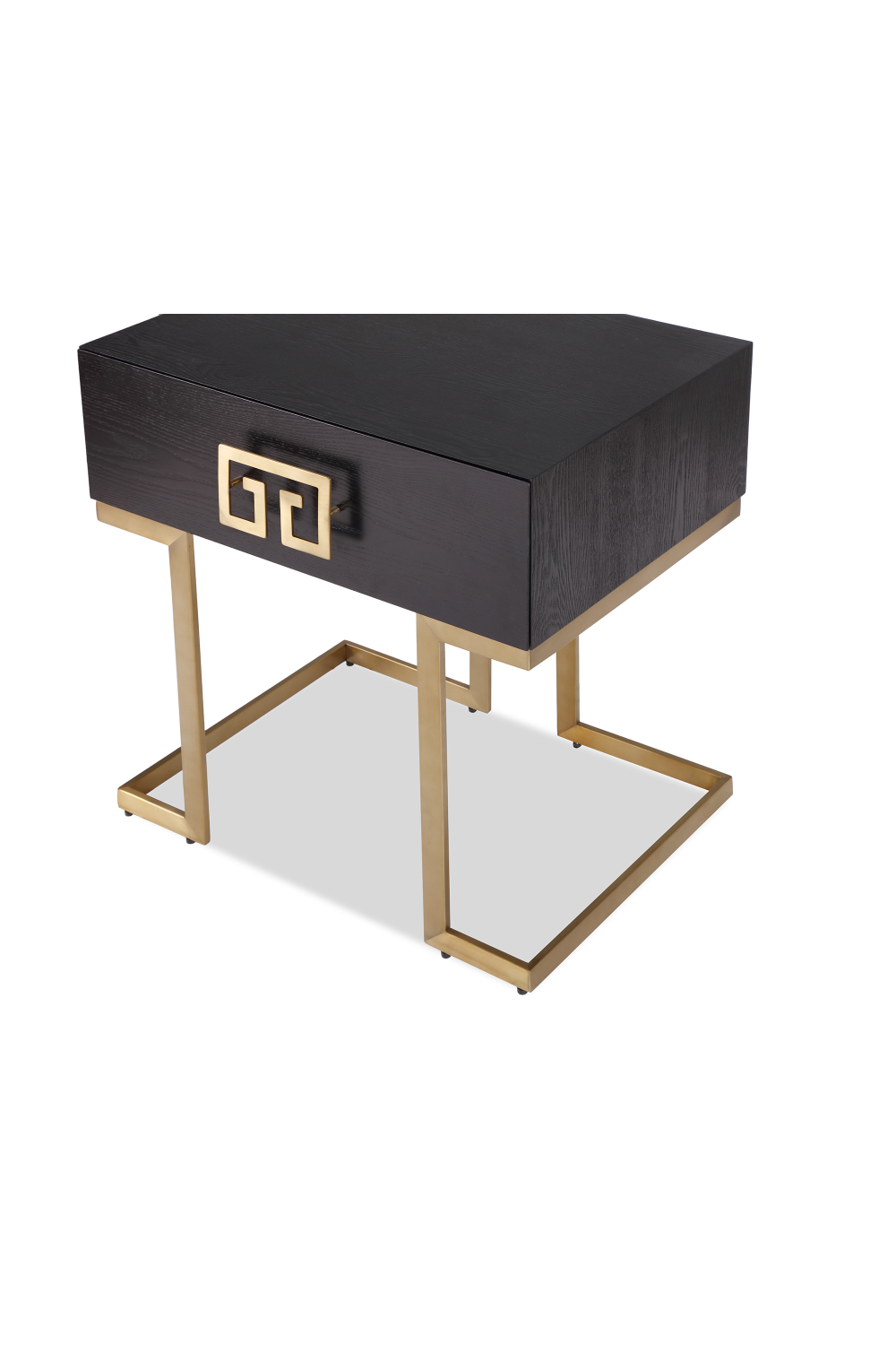 Rectangular Brass Bedside Table | Liang & Eimil Nobbu | Oroa.com