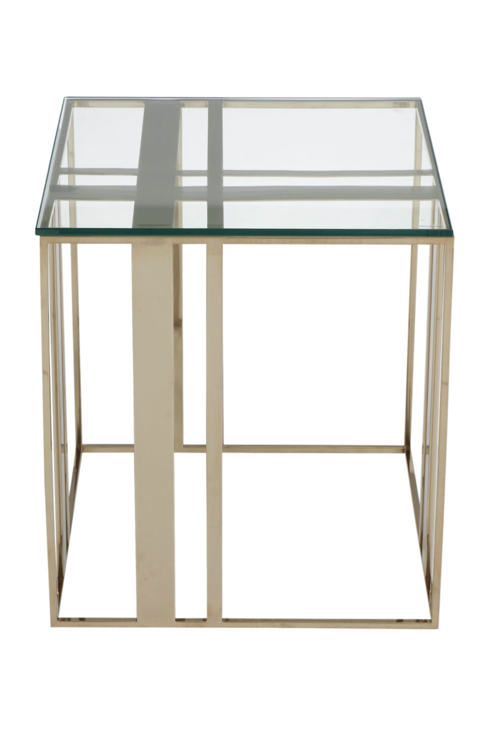 Brass Square Side Table | Liang & Eimil Lafayette | OROA