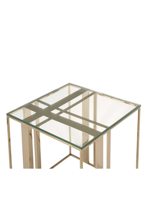 Brass Square Side Table | Liang & Eimil Lafayette | OROA