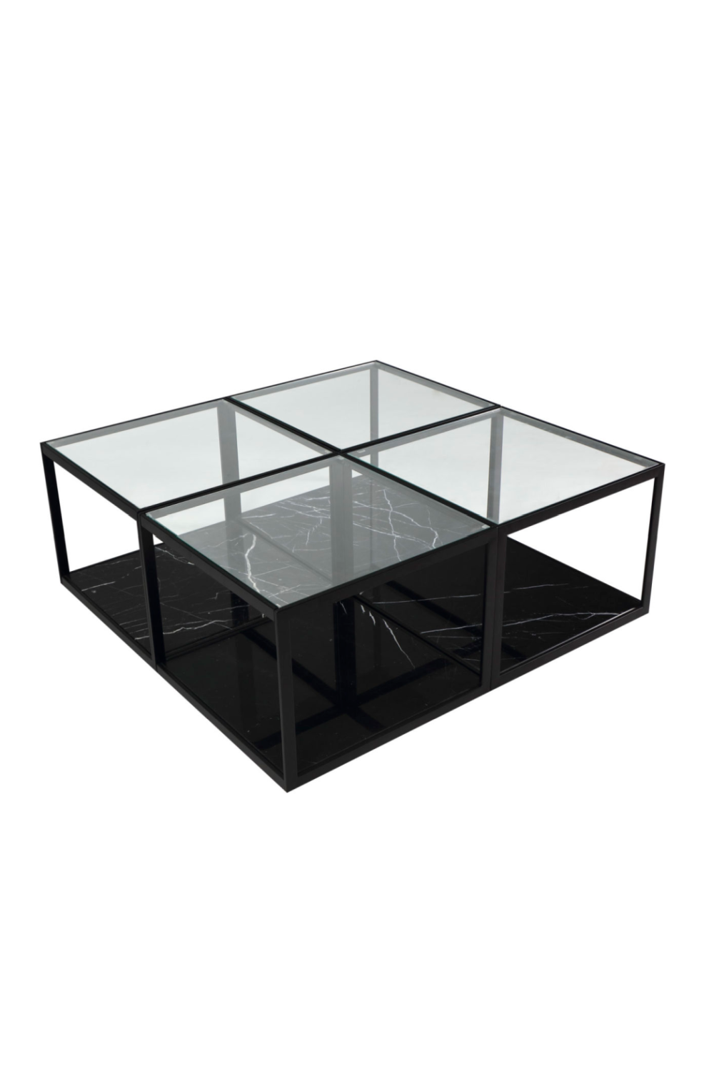 Black Marble Coffee Table Set | Liang & Eimil Tamon | OROA