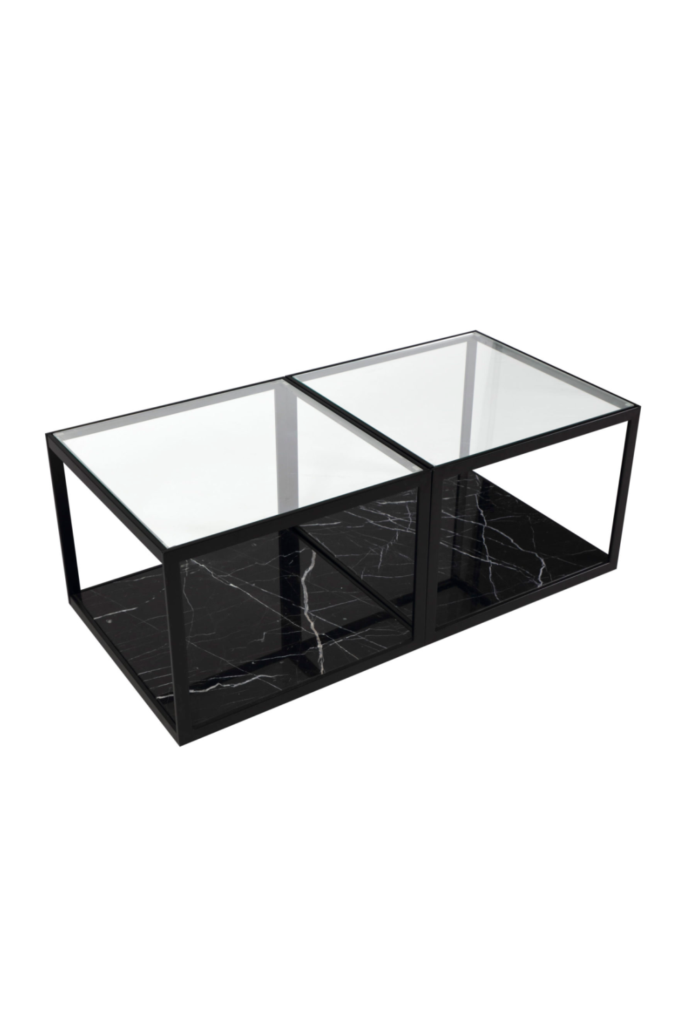 Black Marble Coffee Table Set | Liang & Eimil Tamon | OROA