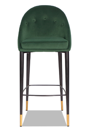 Emerald Green Velvet Barstool | Liang & Eimil Arden | Oroa.com