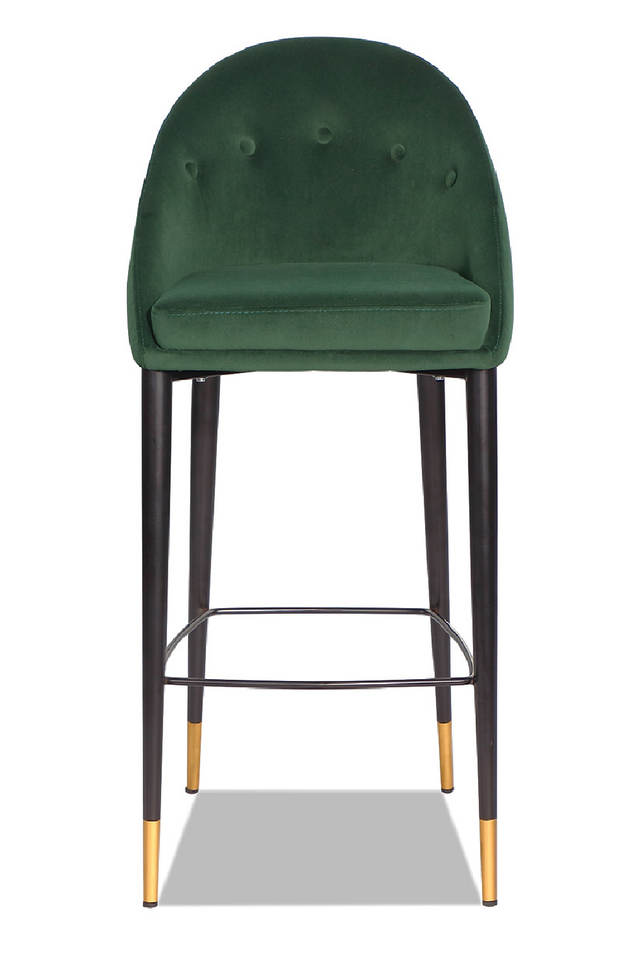 Emerald Green Velvet Barstool | Liang & Eimil Arden | Oroa.com