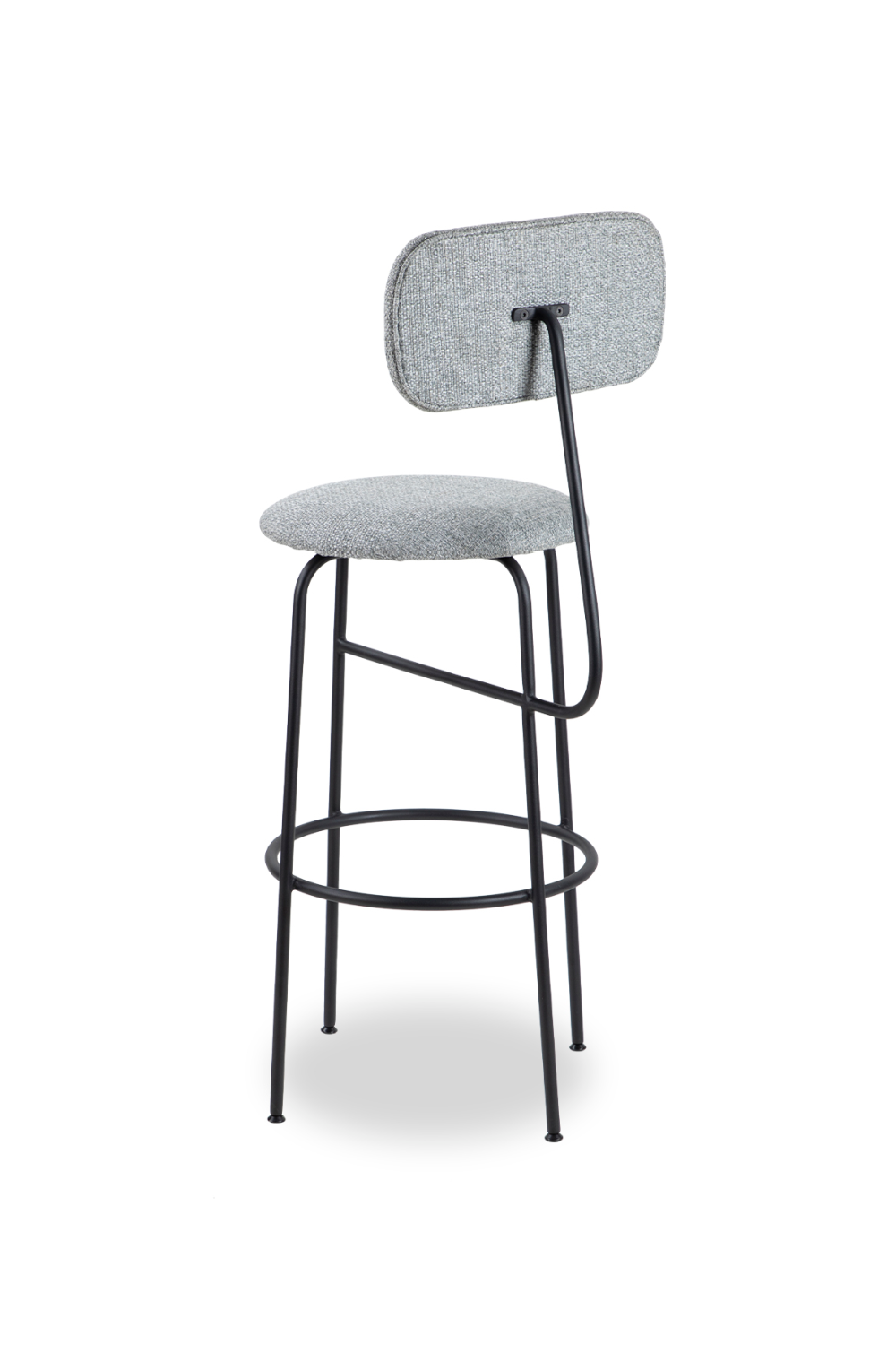 Gray Upholstered Barstool | Liang & Eimil Seclus | Oroa.com