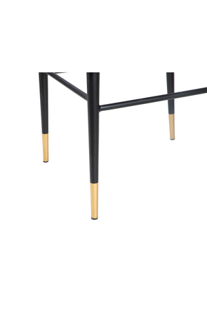 Polar Blue Velvet Barstool | Liang & Eimil Coltrane | Oroa.com