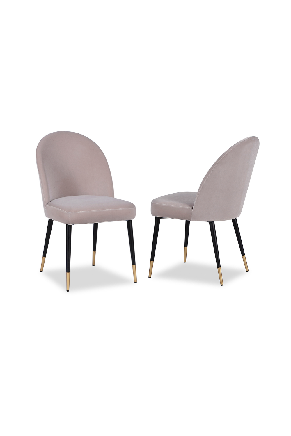 Curved Modern Dining Chair Set (2) | Liang & Eimil Alfa | OROA.com