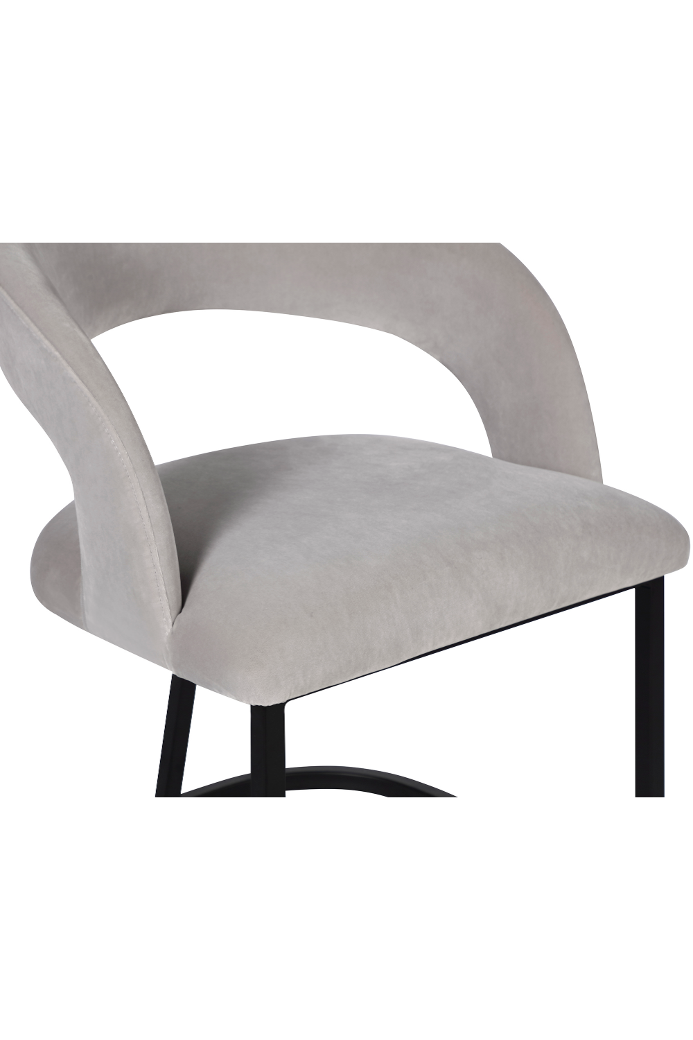 Velvet Upholstered Dining Chair | Liang & Eimil Alfie | OROA.com