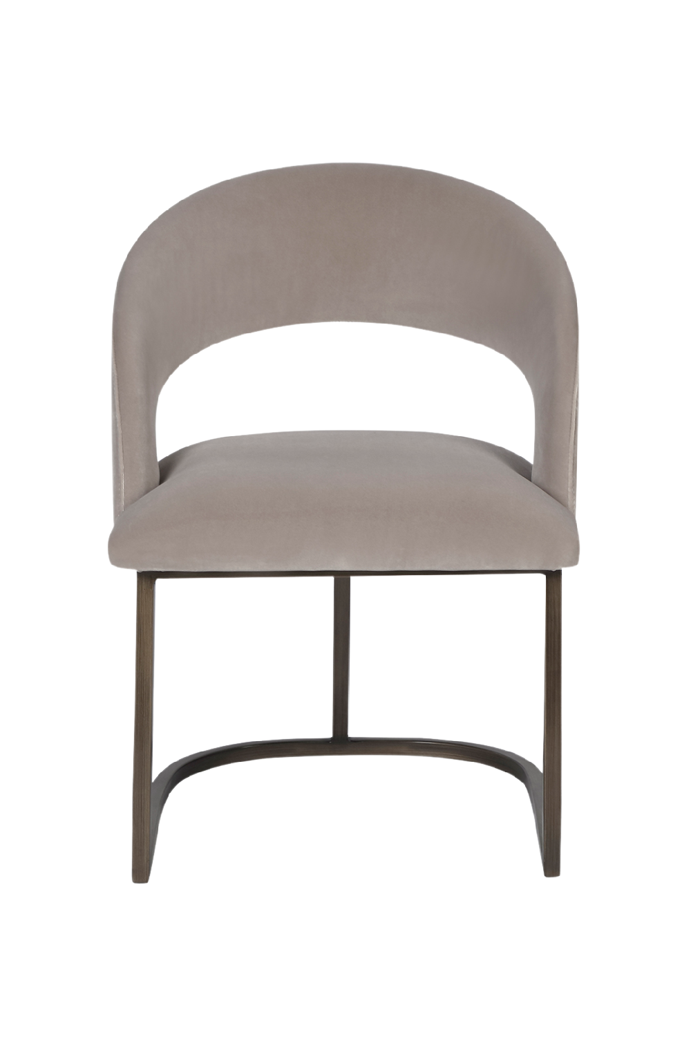 Mink Velvet Upholstered Dining Chair | Liang & Eimil Alfie | Oroa.com