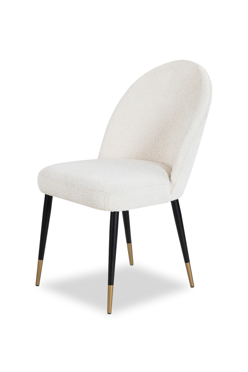 White Bouclé Dining Chair Set (2) | Liang & Eimil Alfa | OROA