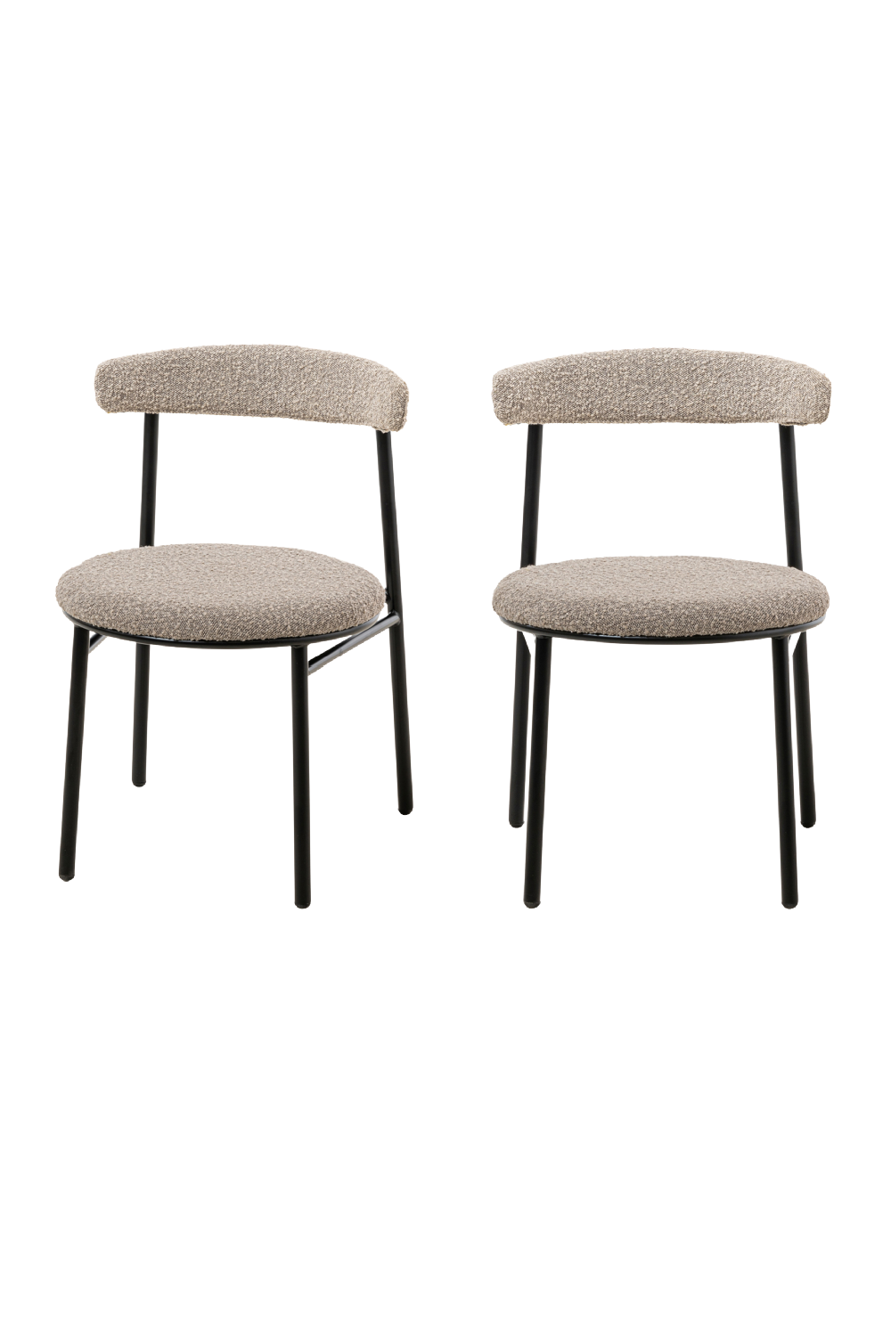 Bouclé Dining Chair Set (2) | Liang & Eimil Nook | Oroa.com