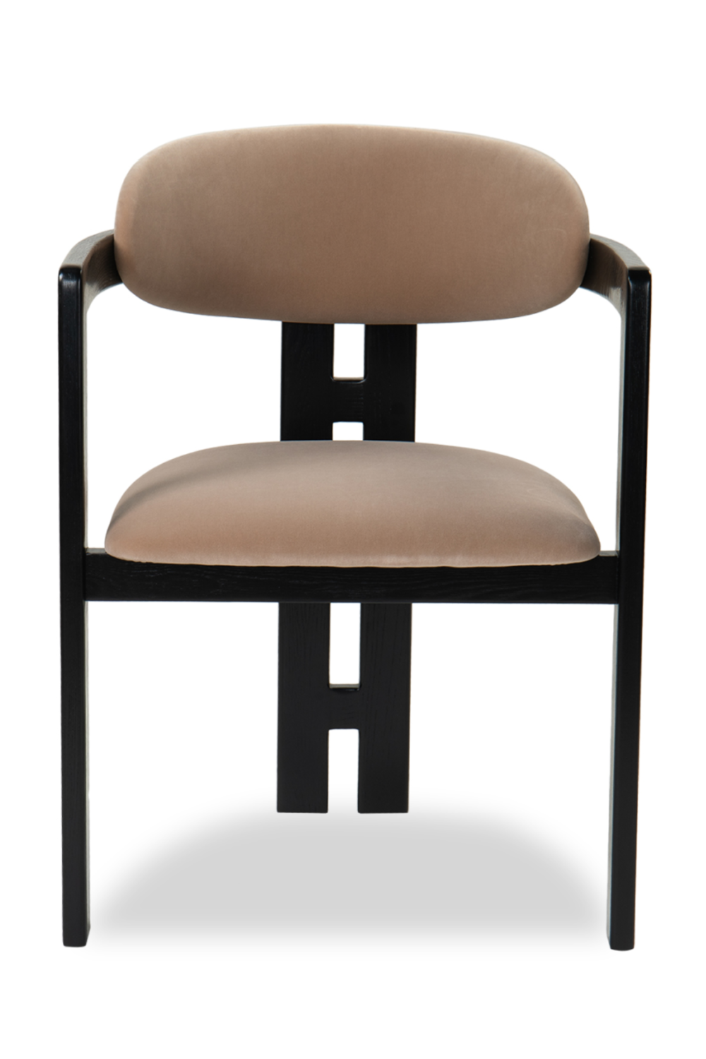 Tobacco Velvet Dining Chair | Liang & Eimil Neo | Oroa.com